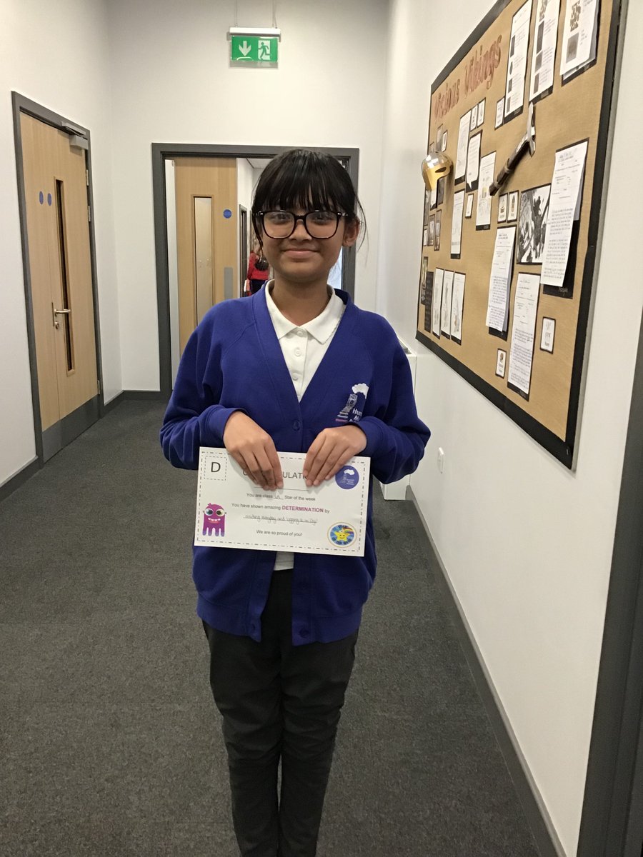 HMPS_Year6's tweet photo. 6A’s Determined Learner and Reader of the Week! well done both! https://t.co/BpTmGgFC6o