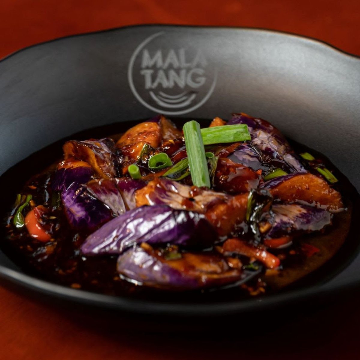 SichuanMala's tweet photo. From Our Signature Plates: Eggplant in Spicy Garlic Sauce! #malatang #arlingtonva #delivery #nova #sichuan #sichuancooking #hotpot #foodie #dinerschoice #entree #delicious #yummy #spicy #food #menu #dish #wok #veggie https://t.co/heCZlwTD5J https://t.co/tMslehmqXi