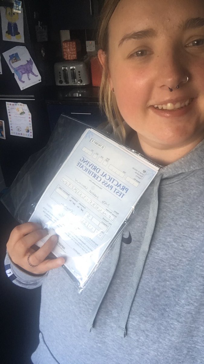 maliwrex93's tweet image. I bloody went and passed first time didn’t I!!!! #practicaldrivingtest #passed #1sttimepass #overthemoon