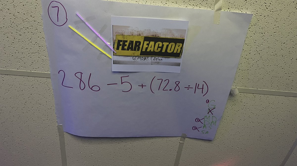 Our Super Teacher Phyllis Walker makes learning engaging for our scholars at Forest Lane Academy during her Math Fear Factor lesson #FLAleads #risdbelieves