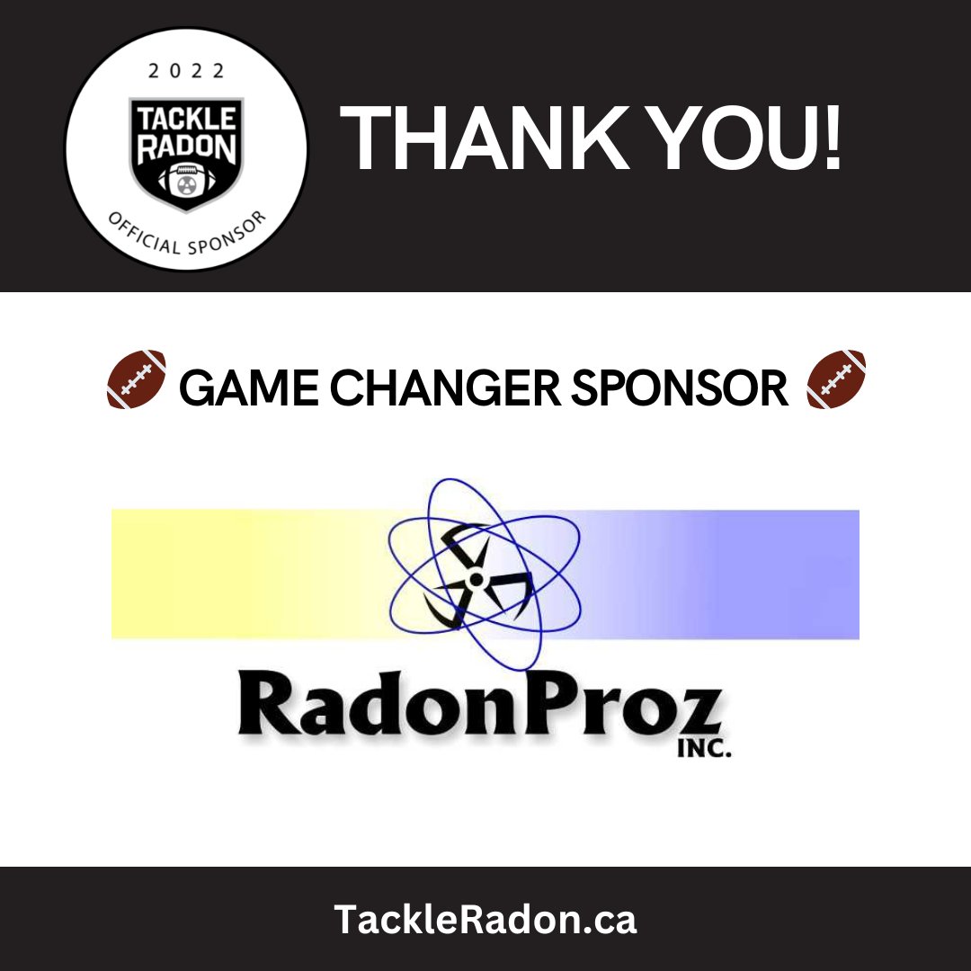 HomeRadonTest's tweet photo. Thank you to our 'Game Changer Sponsor' @radonproz, a leader in radon mitigation creating safe and healthy homes and workplaces for all people, through radon mitigation services.

Thank you for supporting Season 4 of Tackle Radon!

#testyourhome at https://t.co/loQWmsaamR! https://t.co/tgFSGCRX5J