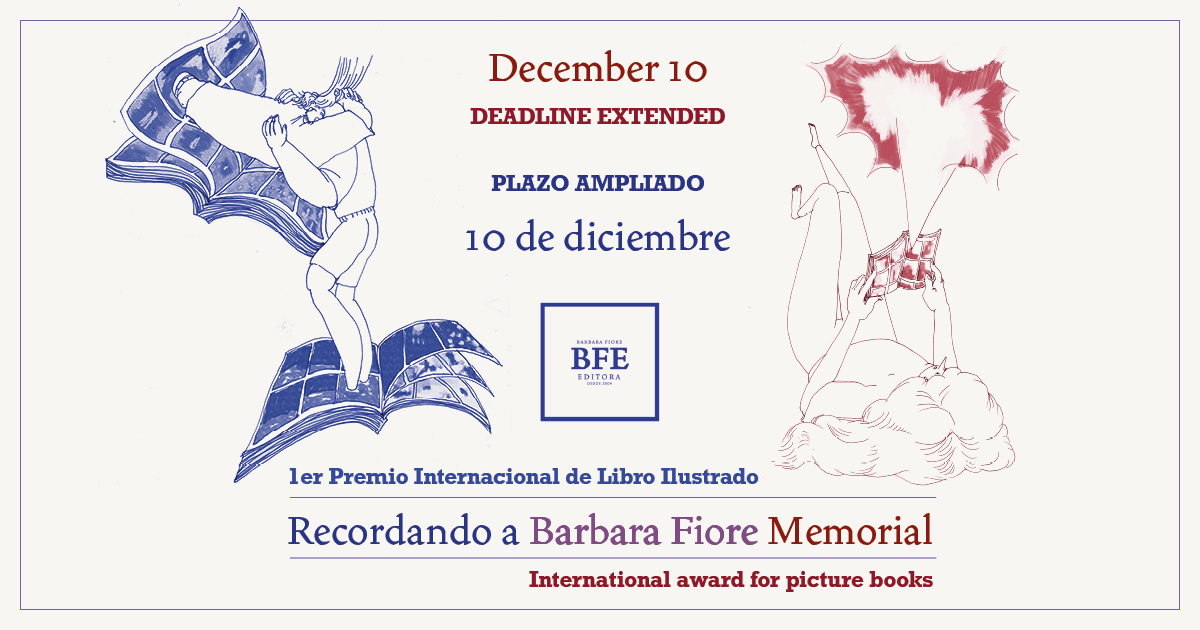 BarbaraFiore's tweet photo. PLAZO DE RECEPCIÓN DE SOLICITUDES AMPLIADO HASTA EL 10 DE DICIEMBRE DE 2022.
Desde el equipo de Barbara Fiore Editora hemos vivido con gran emoción la lectura y análisis de las más de 80 obras recibidas hasta el pasado 2 de noviembre. https://t.co/Ty2F3hX5m2