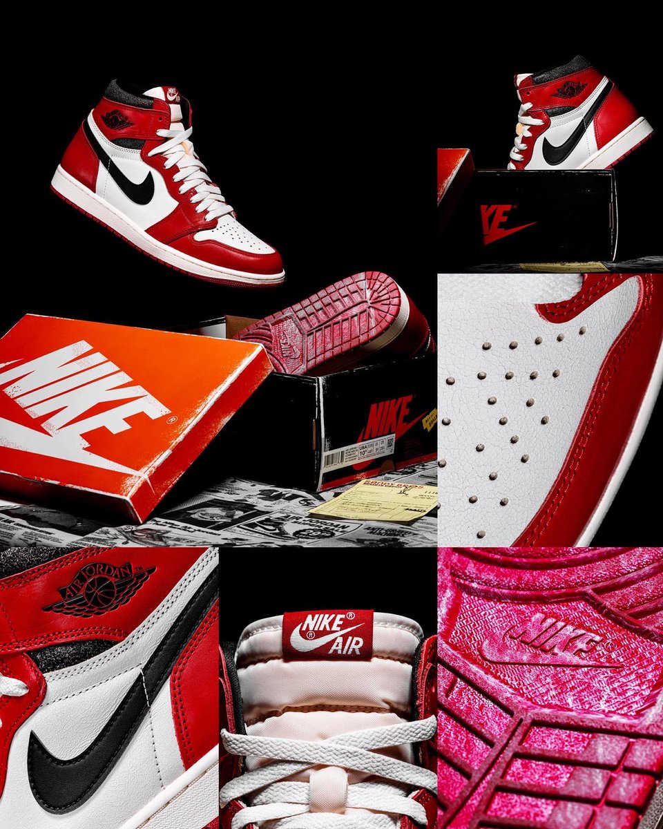 2022 #LostAndFound Air Jordan 1 High OG 🔴🍷
Releasing on November 19th in full-family sizing. General Release...
