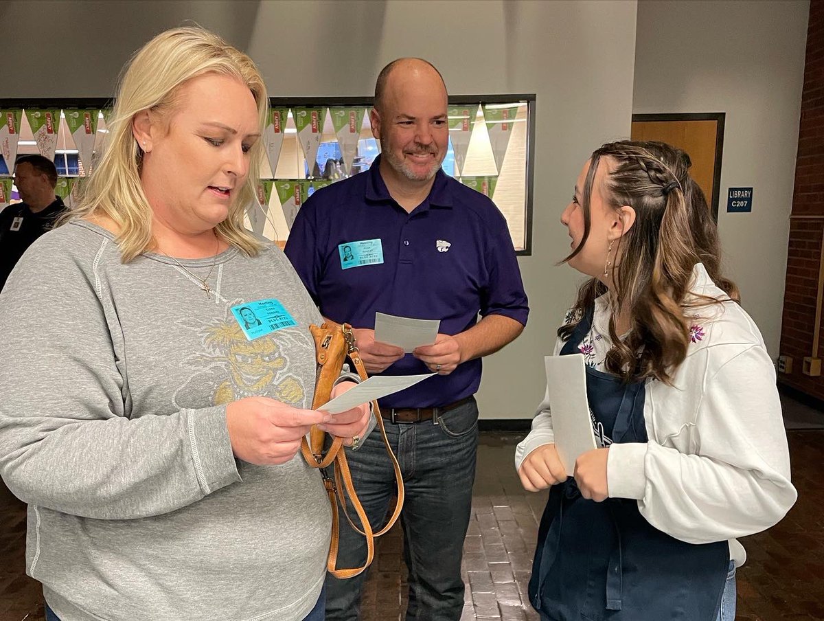 atTheLanding's tweet photo. We welcomed Leadership Wichita to East for their education day. They’re spending the morning touring and visiting with students and teachers. #WeFlyTogether #WPSproud https://t.co/ILKeXBFyoa