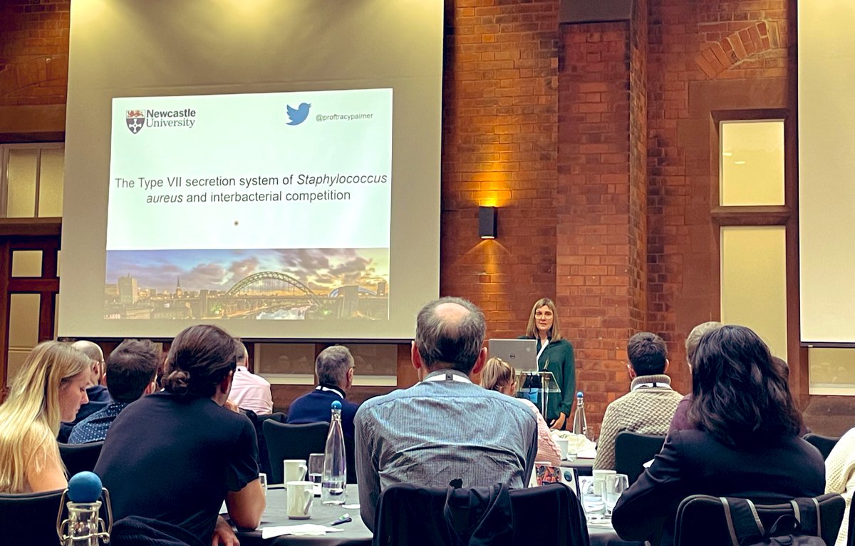 kshbeckham's tweet photo. Wrapping up what has been a really great meeting #HostPathSecretion22 @proftracypalmer on the Type 7b system https://t.co/8sZo2Fh73C