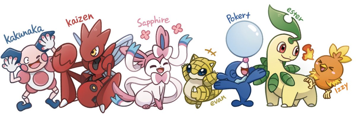 VGCPastes's tweet photo. Here's our new Twitter banner featuring our VGCPastes team members, just in time for the SV hype!
We commissioned @siang_cing to draw this amazing artwork, thank you! 😍
Good luck to everyone playing in community tours this weekend and see you soon in Paldea! https://t.co/NVHccCoL8k