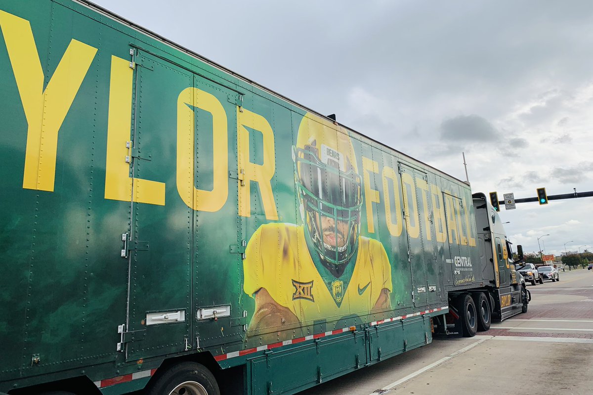 The Main Line Podcast on Twitter "The Baylor equipment truck making