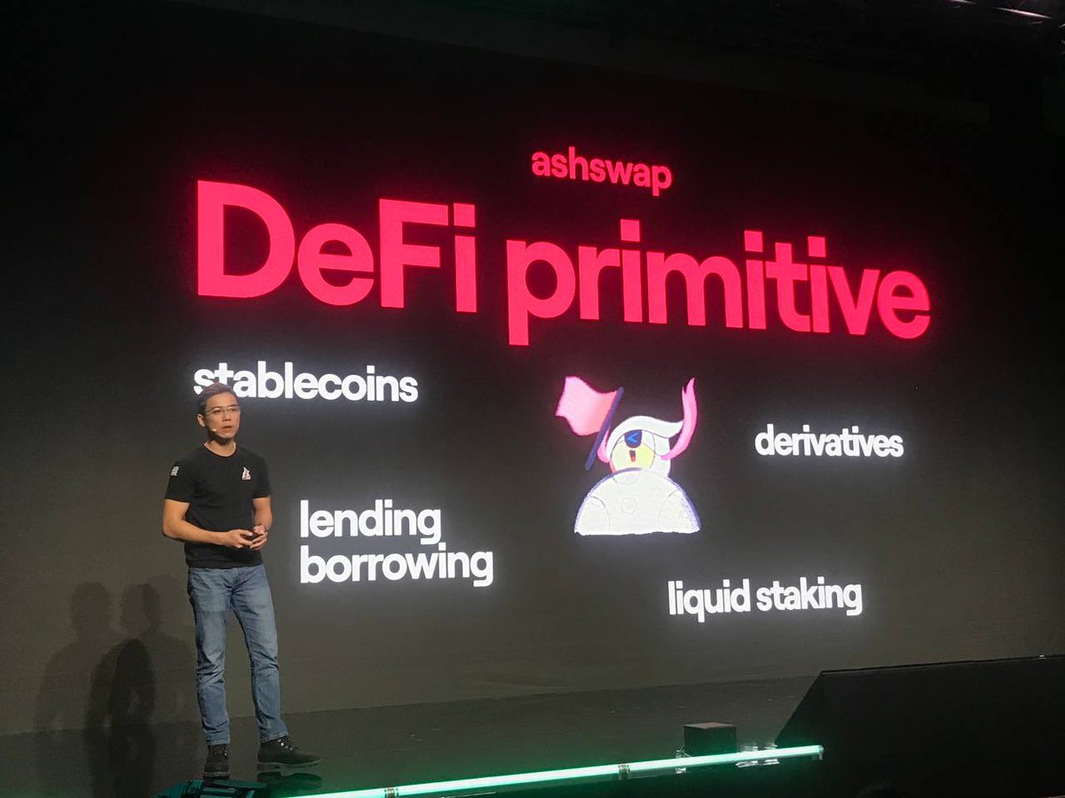 roycephan's tweet photo. @neildotvn Handsome CEO of AshSwap at Xday event hosted by Elrond. #ashswap #Elrond https://t.co/utEWijQVnI