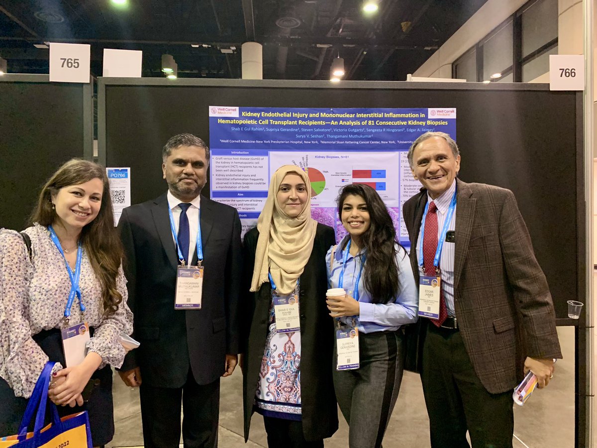 Interested in kidney injury in stem cell transplants? Come find out. #766 where great minds from <a href="/MSK_Neph/">Memorial Sloan Kettering Nephrology</a> and Weill Cornell Neph merge! <a href="/drtmuthukumar/">Muthukumar Thangamani</a> <a href="/ejaimes63/">Edgar Jaimes</a> <a href="/shabegul/">shab-e-gul</a> #KidneyWk #ASN2022 <a href="/ASNKidney/">American Society of Nephrology</a> #transplantneph