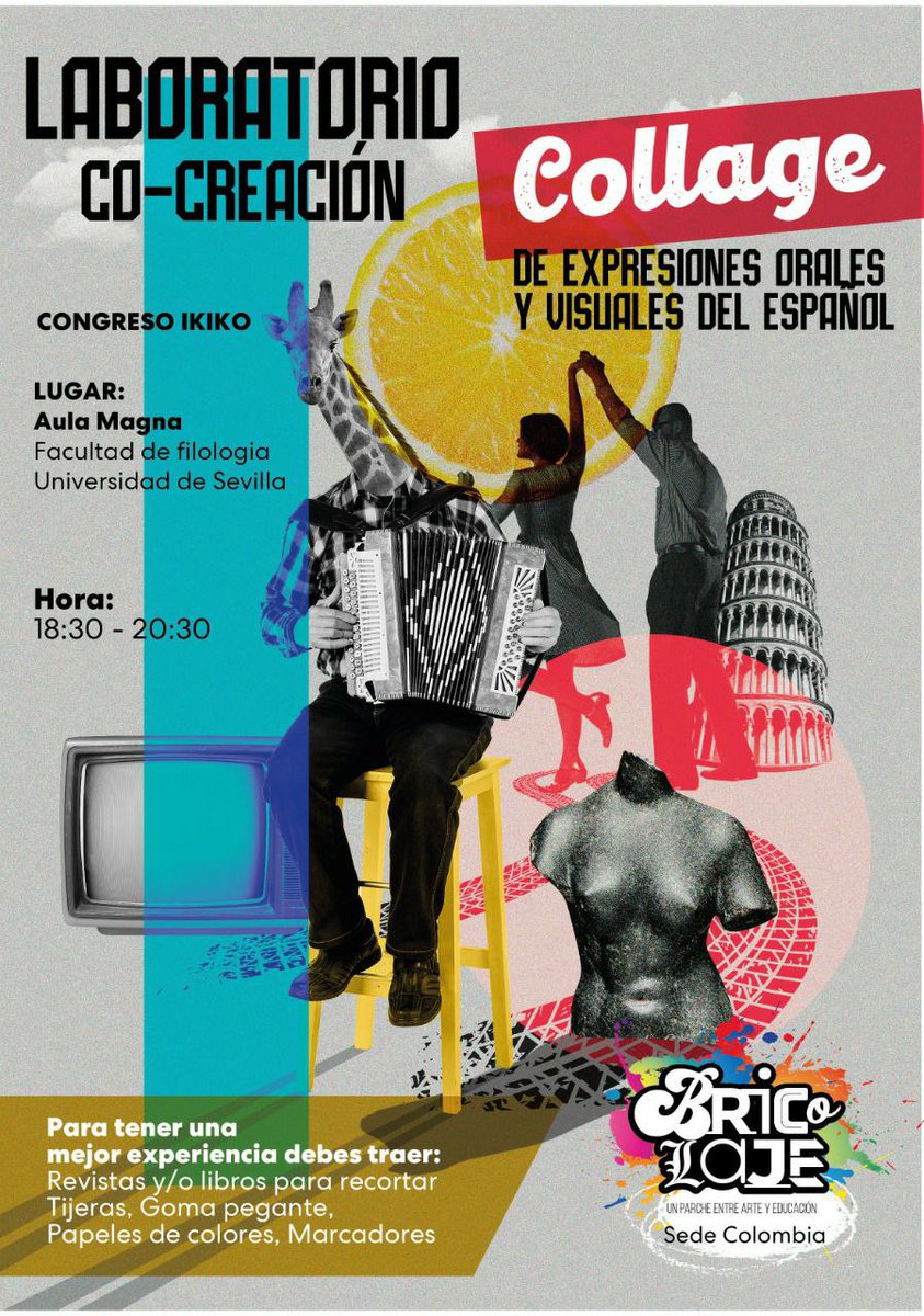 El jueves 10 de noviembre se unen las sedes de Sevilla (<a href="/JusticiaLing/">Justicia Lingüística</a> ) y de Colombia en <a href="/FFilologiaUS/">Facultad_FilologíaUS</a> 🤩