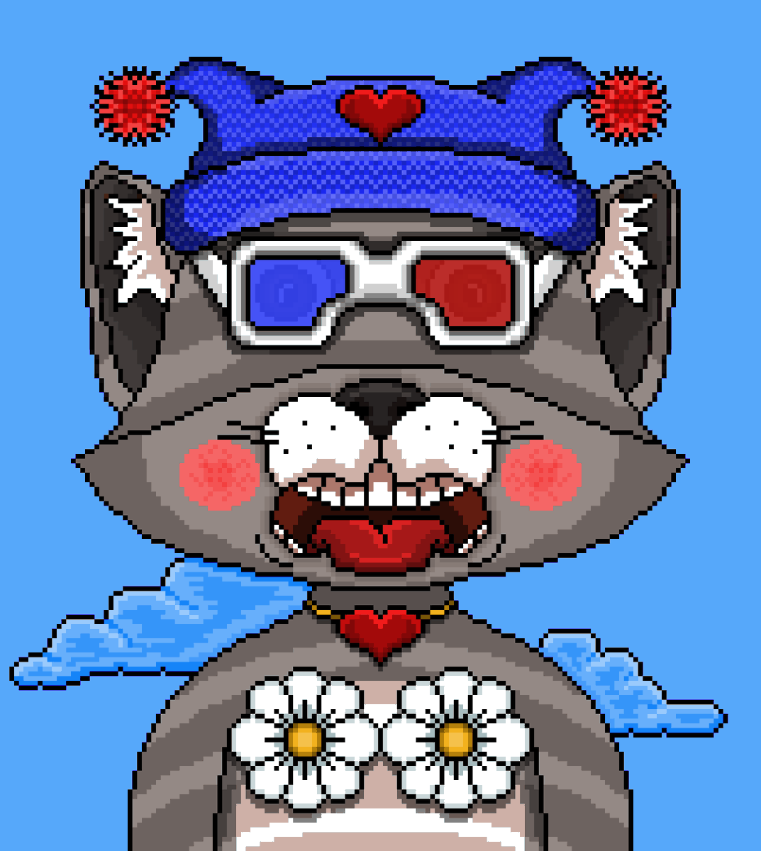 Colorful and fun! 🌼🦊🚀
Link is in Bio 😊
#pixel #pixelart #nft #opensea #openseanft #art #creative #snowfoxofficialnft #brasil