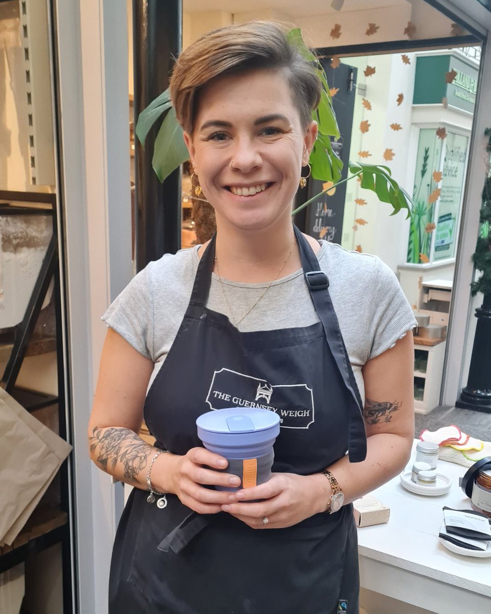 Meet Jodie! She became our manager in June.

Having shopped at The Guernsey Weigh for years, she jumped at the opportunity to become involved with the shop. She has a passion for sustainability and plant-based cooking and loves to go spinning in her spare time!