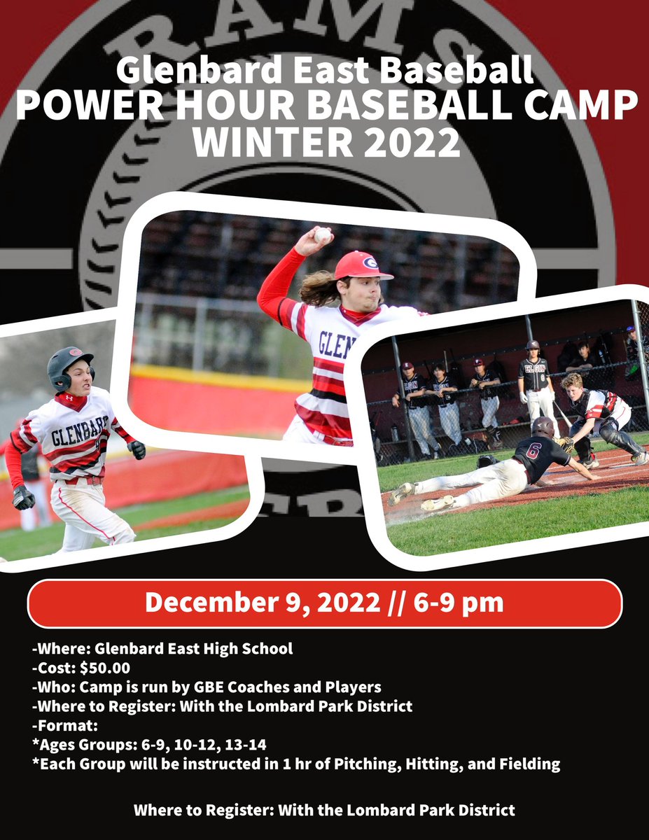 Lombard Baseball (@lombardbaseball) on Twitter photo Great camp! Great opportunity! <a href="/LmbrdLightning/">LombardLightningBaseball</a> <a href="/rkud28/">Robert Kud</a> <a href="/gbebaseball/">Rams Baseball</a> <a href="/CoachDVoss/">GE Rams Coach Voss</a> <a href="/GE_Rams/">Glenbard East</a> Great camp! Great opportunity! <a href="/LmbrdLightning/">LombardLightningBaseball</a> <a href="/rkud28/">Robert Kud</a> <a href="/gbebaseball/">Rams Baseball</a> <a href="/CoachDVoss/">GE Rams Coach Voss</a> <a href="/GE_Rams/">Glenbard East</a>