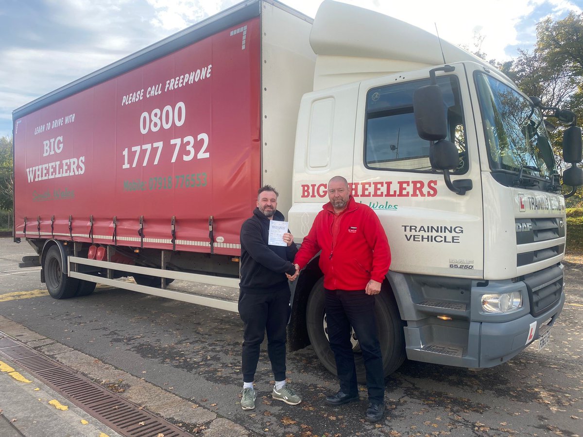 WheelersBig's tweet photo. Congratulations to Robert who passed his LGV Category C with Terry, Gareth who passed his LGV Category C+E with Kerry and Paul who passed his LGV Category C+E with Damian. Happy Friday! 👍👏😁

#bigwheelers #Congratulations #CategoryC #categoryce #hgvtraining @CymoeddBIS https://t.co/zhpv3CQObl