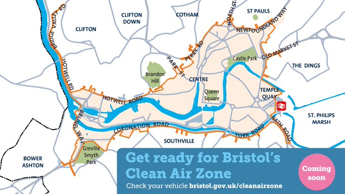 🚨 Do you live, work, or travel into #Bristol? 🚨

If so - please take part in our study! We're exploring people's opinions about Bristol's #CleanAirZone ⤵️
bathpsychology.eu.qualtrics.com/jfe/form/SV_7W…

⏲️ 15 mins
🏆 5 x £20 vouchers to win

✨ Please retweet! ✨

<a href="/lwhitmarsh/">Prof. Lorraine Whitmarsh MBE</a> <a href="/AapsCdt/">AAPS-CDT</a> @Bath_IAAPS