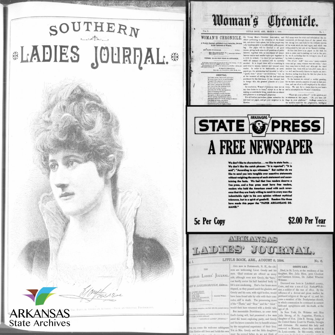 Arkansas State Archives tweet media