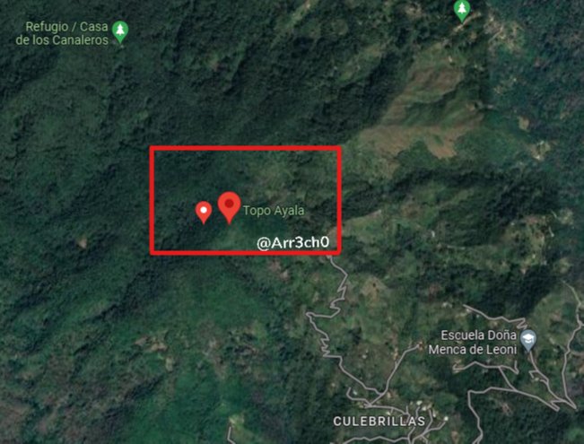 Arr3ch0's tweet photo. #YV2052 Hay un video en Google Maps de una zona demarcada como Topo Ayala que se encuentra a unos 115 metros al Este de las últimas coordenadas recibidas del transpondedor de la aeronave en DETRESFA. Nos da una idea de la densidad de la vegetación en esa zona. https://t.co/cCYUTUhbG7