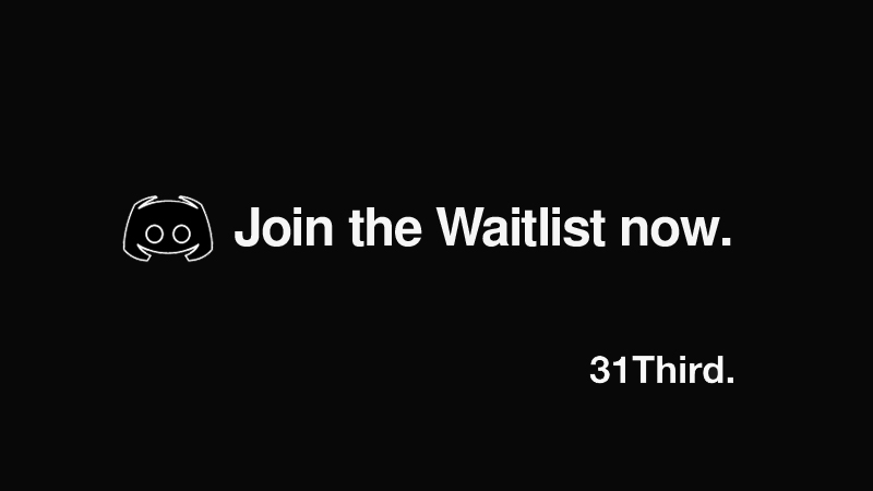 31ThirdProtocol's tweet photo. If you want to become one of the first members to test #31third, join the waitlist on our Official Discord πΎ https://t.co/IKXkDhUTIi https://t.co/KZhXnu6wNd