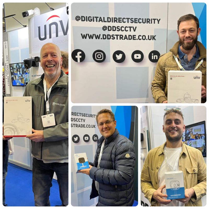 DDSCCTV's tweet photo. Another show complete and another load of prizes won! Thanks to everyone who came to see us at the ElexShow, it was great seeing everyone - old and new. This was our last show of the year but we can’t wait to see you all again in 2023! #tradeshow #elexshow #securityindustry https://t.co/TDMPC6LmIN