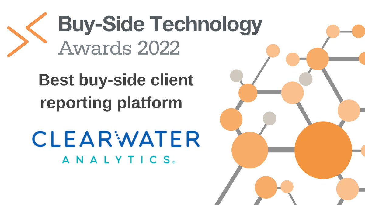 WatersTech's tweet photo. Congratulations to @cwanalytics for winning Best buy-side client reporting platform. View the full list of winners here: https://t.co/IjGi3YHCdp
#BSTAwards2022 #WatersTech https://t.co/GLPltoyrbX
