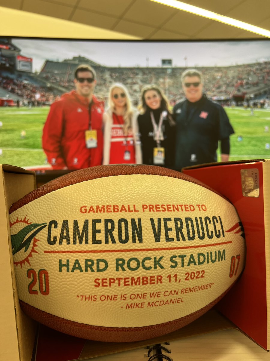 Shoutout to my sunshine for a job well done.Never surprised, always proud! #FinsUp