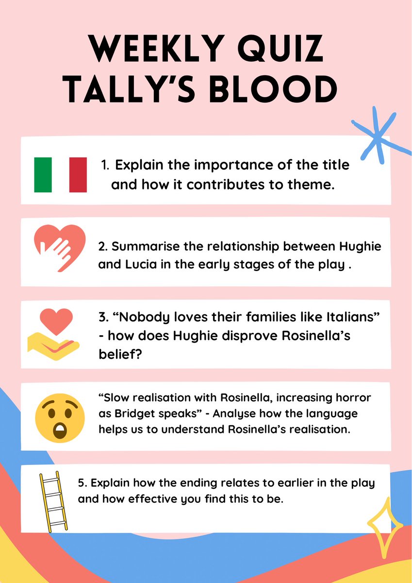 scot_text's tweet image. Just 7 more Fridays until Christmas 🎄 

#TallysBlood #ScotText #N5English #Revision