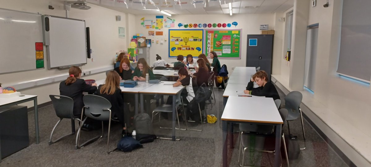 LibraryGoblin's tweet photo. Friday night library enrichment offer @elmgreenschool Young Writers in one room, and Warhammer in another. https://t.co/JPf7EQJheq
