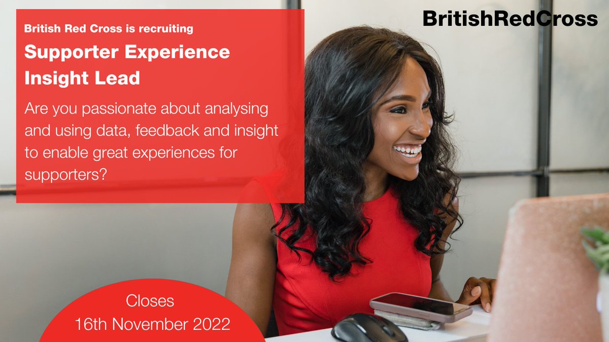 Are you looking for a role that makes a difference by truly understanding the voices of our supporters?

➡️bit.ly/3NPtEpr