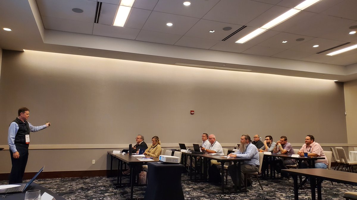 deborah_kish's tweet photo. @fiberbroadband I’m on-site in Columbus, Ohio, hosting the second day of our Train the Trainer program where we’re training future OpTIC Path Course Trainers. Today we have 12 people completing the training program. https://t.co/n3VPBLLZPh