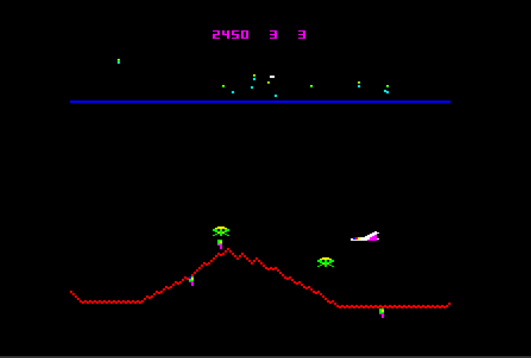 KevEdwardsRetro's tweet photo. Planetoid is one of my favourite BBC Micro games. A high-quality conversion of Eugene Jarvis's classic arcade game Defender ( Williams Electronics ). This version was created by the late Neil Raine and was published by Acornsoft in 1982. A brilliant, highly charged shoot-em-up. https://t.co/yp4evFzOLG