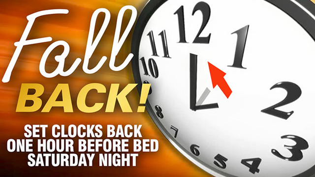 CityofMorris's tweet photo. Don't forget to set your clocks back this weekend! https://t.co/HpGjU9lmoK