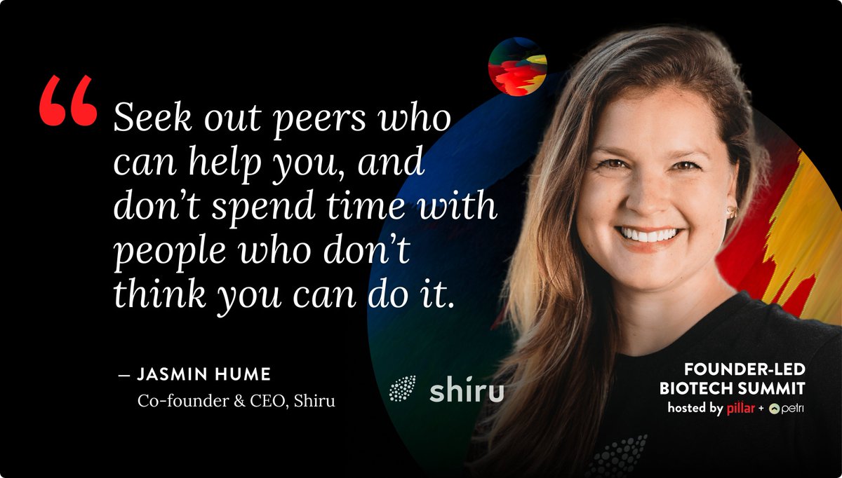 Subaita (@subaita_rahman) on Twitter photo Thank you to <a href="/jasminhume/">Dr. Jasmin Hume</a> for an amazing last session! and thank you everyone for coming to the Founder-Led Bio Summit 🥳
As someone from our Women's Leadership Breakfast said "there's never a time that is the right time to do something"
The f̶u̶t̶u̶r̶e̶ present is #founderled🚀 Thank you to <a href="/jasminhume/">Dr. Jasmin Hume</a> for an amazing last session! and thank you everyone for coming to the Founder-Led Bio Summit 🥳
As someone from our Women's Leadership Breakfast said "there's never a time that is the right time to do something"
The f̶u̶t̶u̶r̶e̶ present is #founderled🚀
