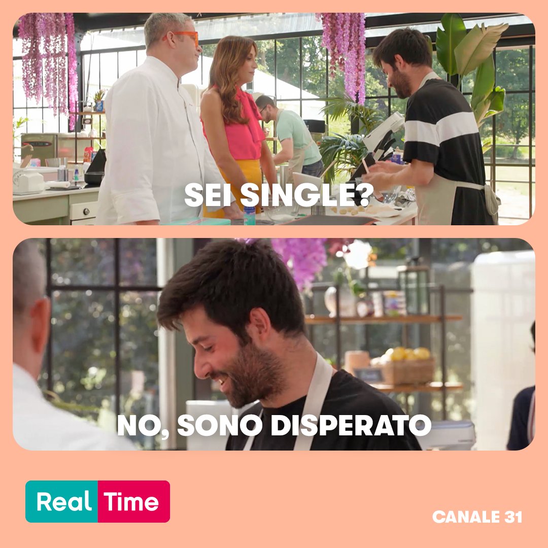 realtimetvit's tweet photo. Quanti come Alessio? 😂✋ #BakeOffItalia #RealTime #canale31 https://t.co/11yF2PWaYy