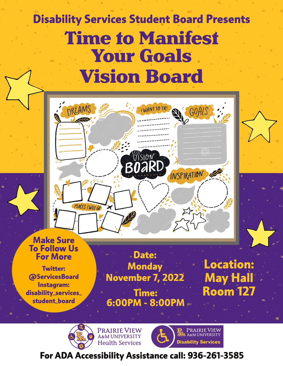 ServicesBoard's tweet photo. Hey PV, DSSB is having Vision Board Party so stop by and share your inspirations with us https://t.co/rAluSMXTdv