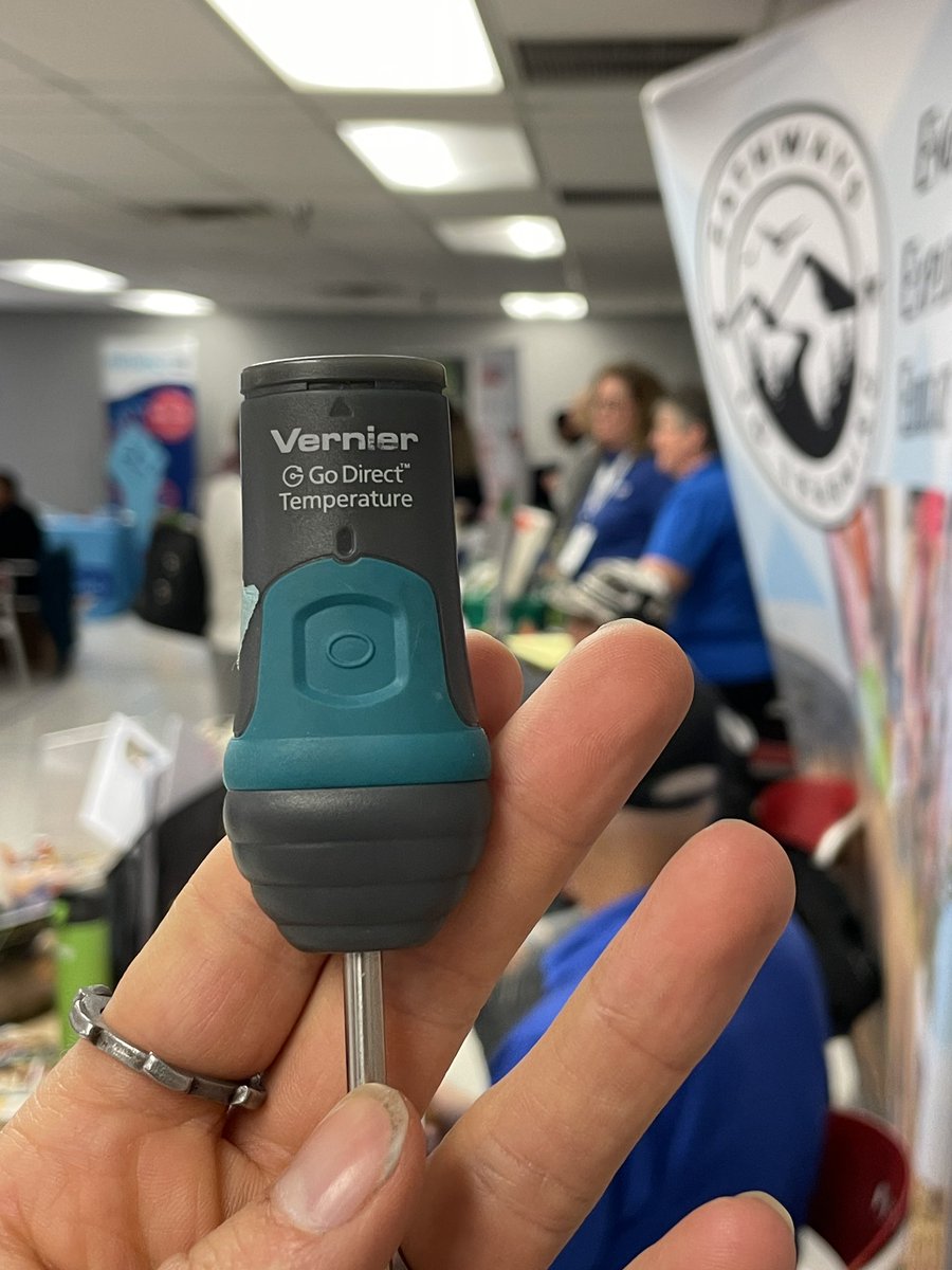 Damon_BioRad's tweet photo. Great time leading Arizona teachers through doing CRISPR this morning at #ASTAmazing. So happy to be back in person with @astaconnect. Thanks to @VernierST ‘s Go Direct Temp probe I was able to monitor our water bath accurately too! #biotech #STEMeducation #CRISPReducation https://t.co/hKRAtpBXDU