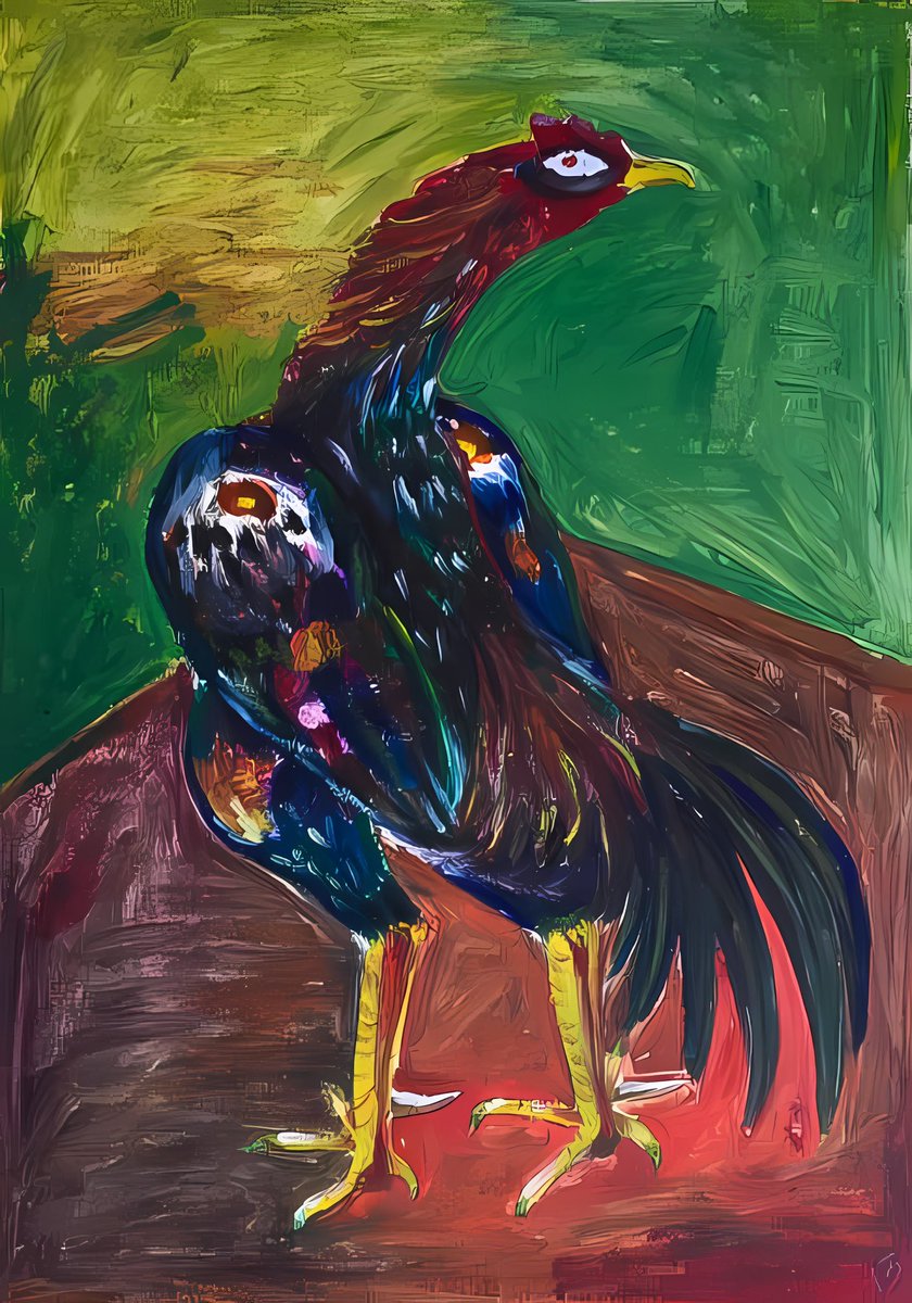 Happy Art Friday everyone!! Every Friday we are sharing the creations of our artist community and today we are excited to bring you one of the amazing pieces of Mr.black.ink 🐓🎨
•
•
#mrblackink #mambiland #artistscommunity #arte #gallo #cubanartist #rooster