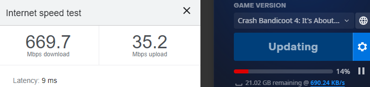ChrisWithofs's tweet photo. @BlizzardCS Good to see you guys are investing those millions in decent download servers... https://t.co/tmCE5eWPzn