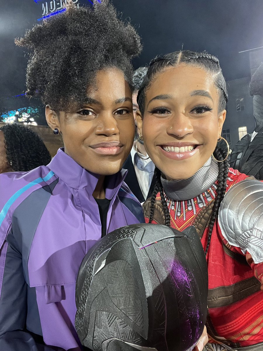 BEST NIGHT EVER ✨ #WakandaForever