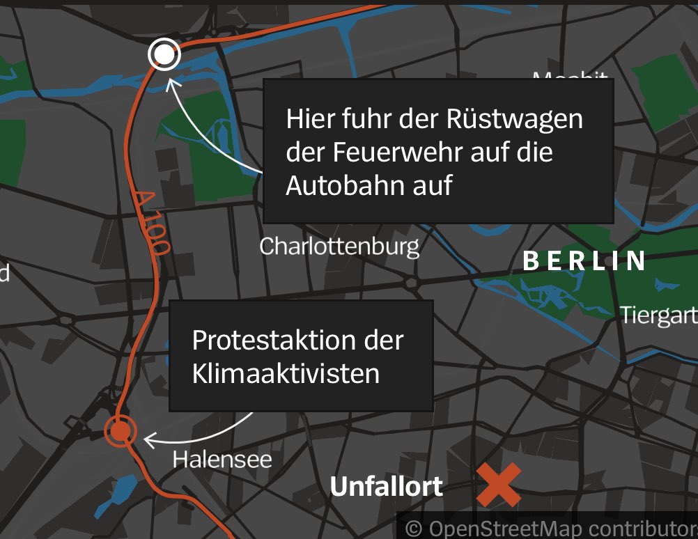 Was über die Ermittlungen und den Rettungseinsatz der verstorbenen Radfahrerin in Berlin bekannt ist: Der Vermerk des Rettungsdiensts liegt dem <a href="/derspiegel/">DER SPIEGEL</a> vor. Dieser Einschätzung zufolge hatte die Aktion der „Letzten Generation“ keinen Einfluss auf die Versorgung der Frau.