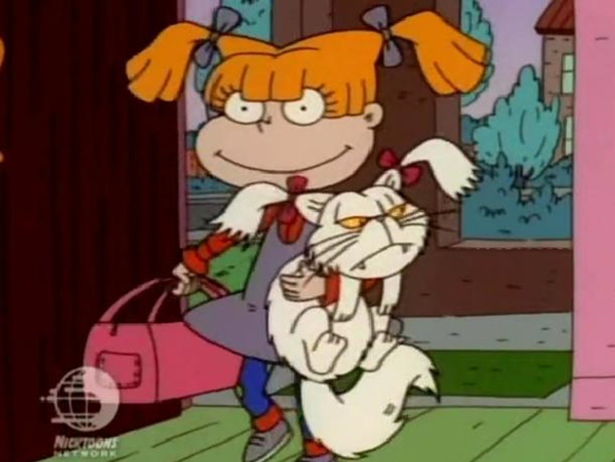 eu chegando com mais um gato em casa como se a minha mãe não fosse perceber 🐈🧡 #OsRugrats