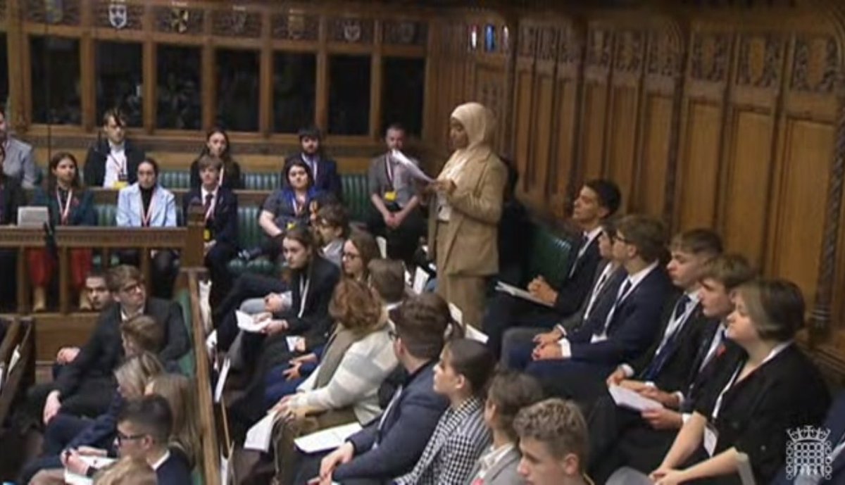 So grateful to have been picked as a speaker today at the @UKYP #houseofcommons sitting representing #bristol I’m so proud of everyone that spoke today and everyone who participated! It was also great hearing from our local Bristol MP @ThangamMP and having a chance to meet her!