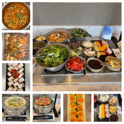 ammyheathrow's tweet photo. 😋 our new menu @BOS #UnitedClub looks delicious. Loving the variety, thanks @sodexoUSA⁩ 👏. I look forward to reading  #NPS customer comments end of month🙏 @united ⁦@ChrisPainter21⁩ ⁦@MarkwarthSusan⁩ ⁦@bwagner22⁩ ⁦@KevinMortimer29⁩ ⁦@jacquikey⁩ https://t.co/AvVz7Ut1Xu
