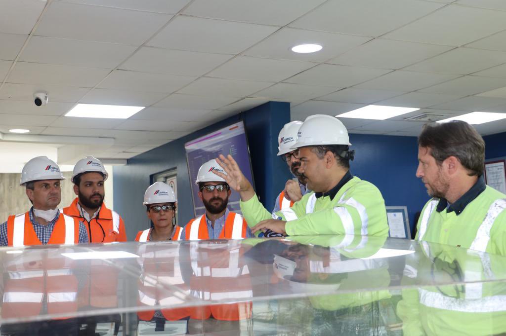 CEMEXDominicana's tweet photo. Hoy recibimos en nuestra planta de cemento, San Pedro de Macorís, a nuestros amigos de @airdmedia. Allí conocieron nuestros procesos y el compromiso que tenemos con la sostenibilidad. https://t.co/de2i54M5YB