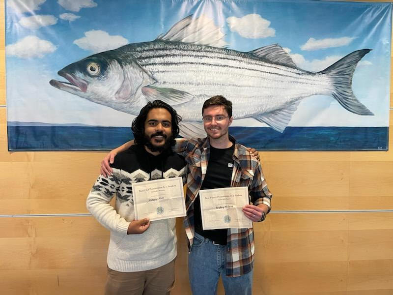 A spectacular week at the US Symposium on Harmful Algae last week.  10 presentations given by lab members and runner-up best talk and best poster awards for Ronojoy Hem and Brad McGuire, respectively.  Well done everyone!