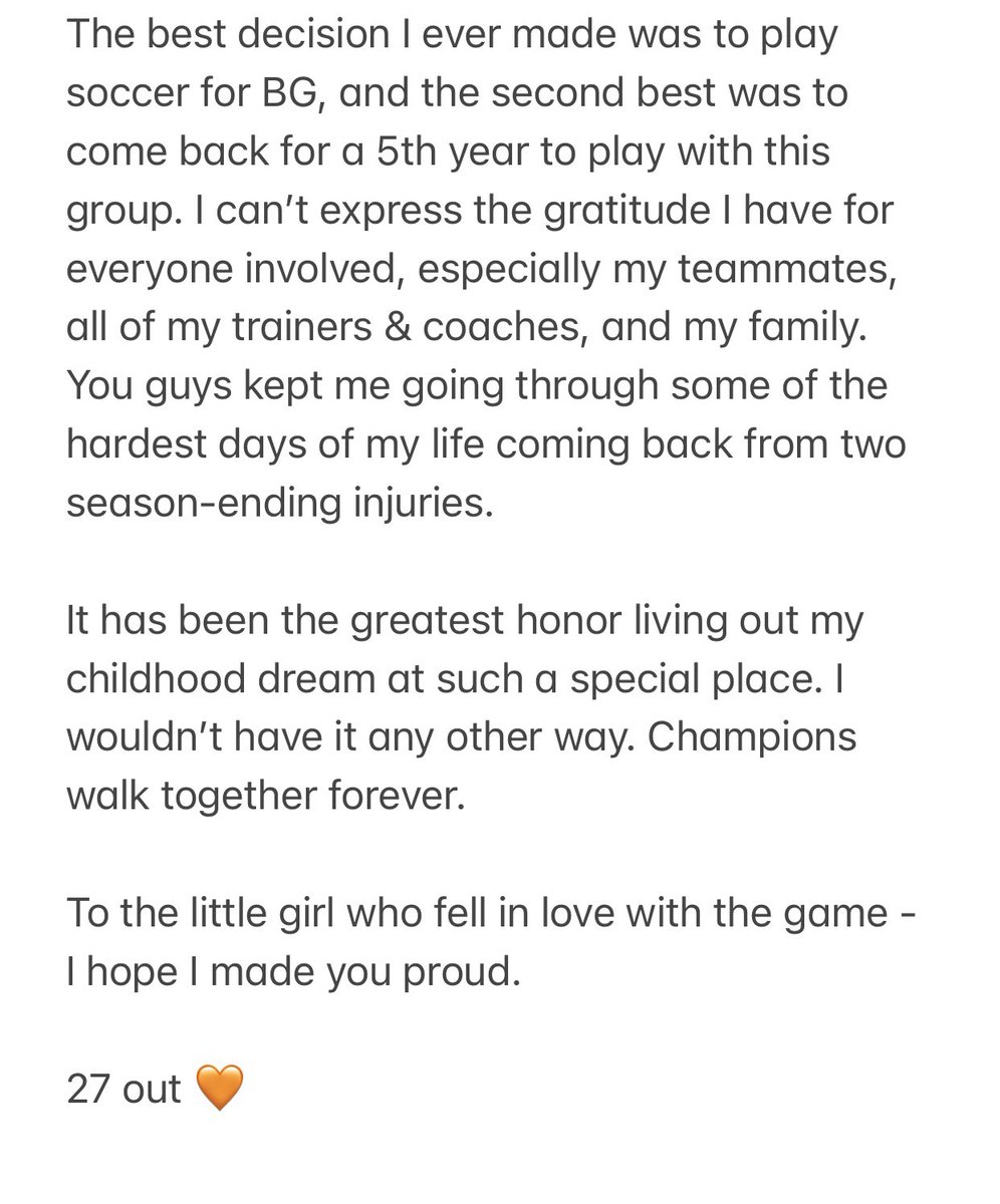 alexism_miller's tweet photo. Thank you 💛 @bgsuwsoc https://t.co/iRba8nbX2l