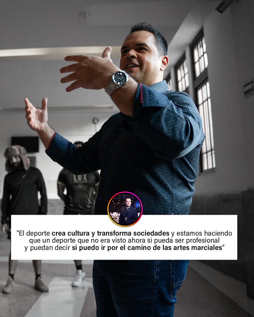Orgullosos de seguir contribuyendo al crecimiento del MMA en todo México y Latinoamérica 🤝

@joselo_mendoza, Presidente &amp; CEO de #LUXFightLeague ✍️