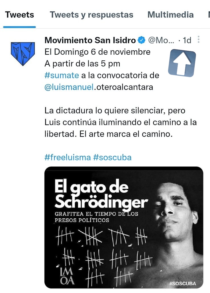Aduana_Cuba's tweet photo. #Cuba
Sí, hay diferencia y deferencia para con los Presos Cubanos.
Parece que algunos venden más que otros. 
@Mov_sanisidro ya #LuisRobles no es redituable? https://t.co/oicMLa9Iec