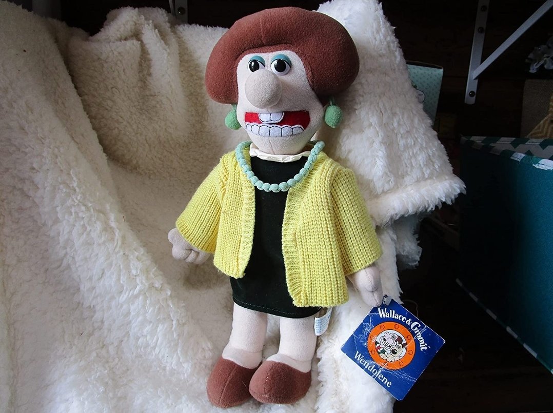 MrWysHouse's tweet image. Cursed Wendolene I found on Amazon. @Cursed_Merch