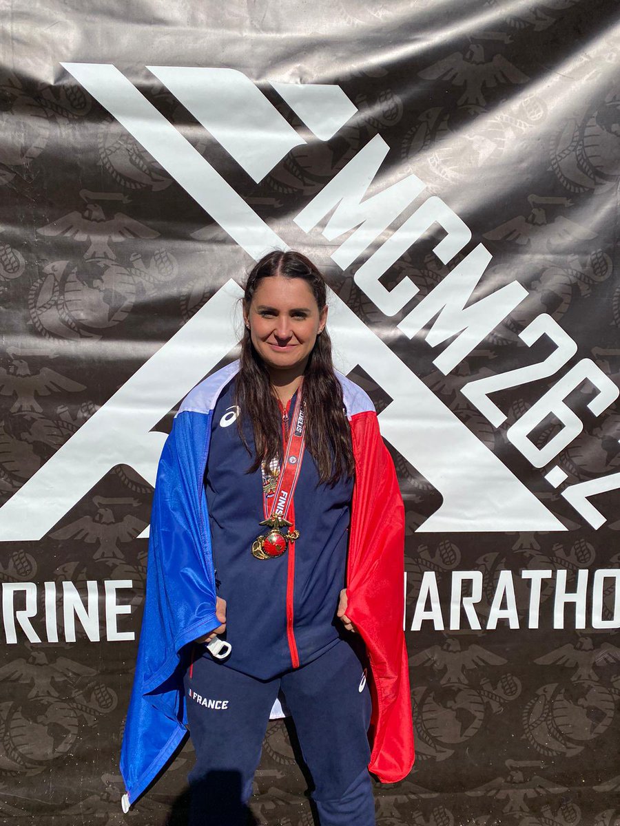 SamMks4's tweet photo. Peut être pas grand chose pour vous. Mais pour moi ça veut dire beaucoup! 

We can do everything ! 

#runwiththemarines #MarineCorpsMarathon https://t.co/eKQlAoXPMt