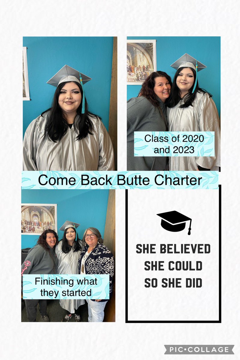 Another Class of 2023 graduate!  Her mom is a Come Back Class of 2020 graduate! Finishing what they started! <a href="/BCOEStory/">Butte County Office of Education</a>